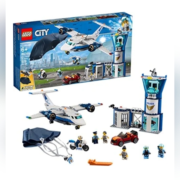 Lego City 60210 Sky Police Air Base - Picture 1 of 5